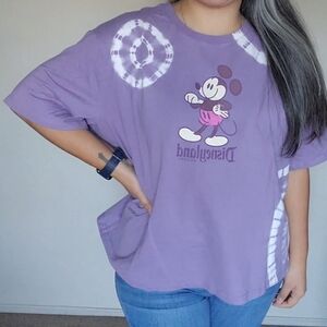 Mickey Mouse Genuine Mousewear Tie-Dye‎ T-Shirt for Women – 2X